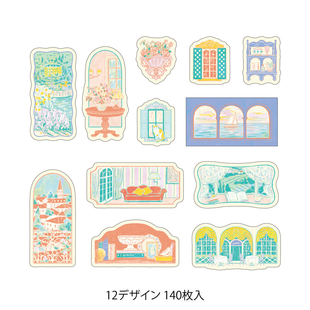 Roll Sticker Yuru Log - Fenêtre avec vue