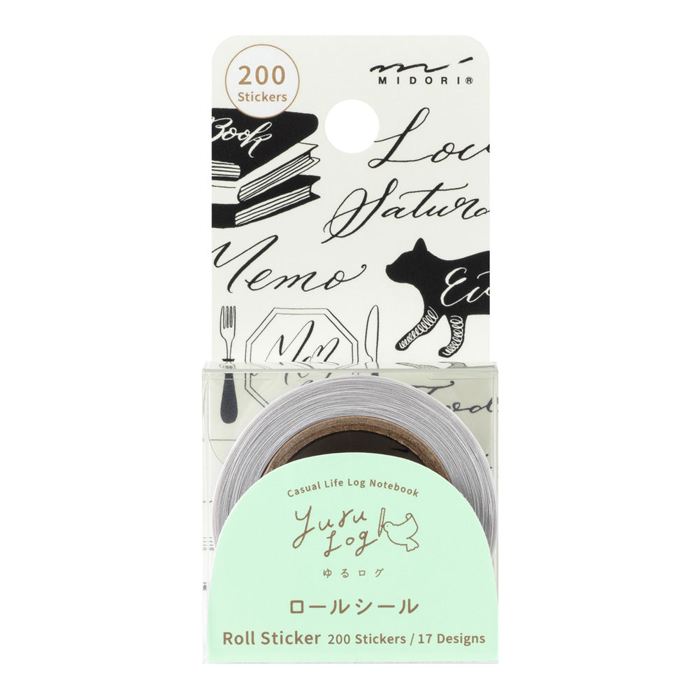 Roll Sticker Yuru Log - Calligraphie