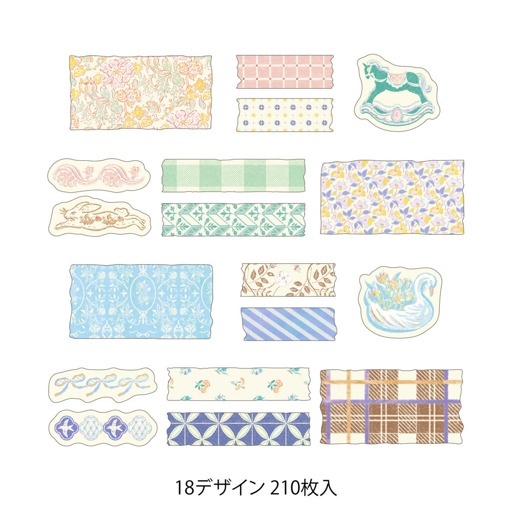 Roll Sticker Yuru Log - Antique