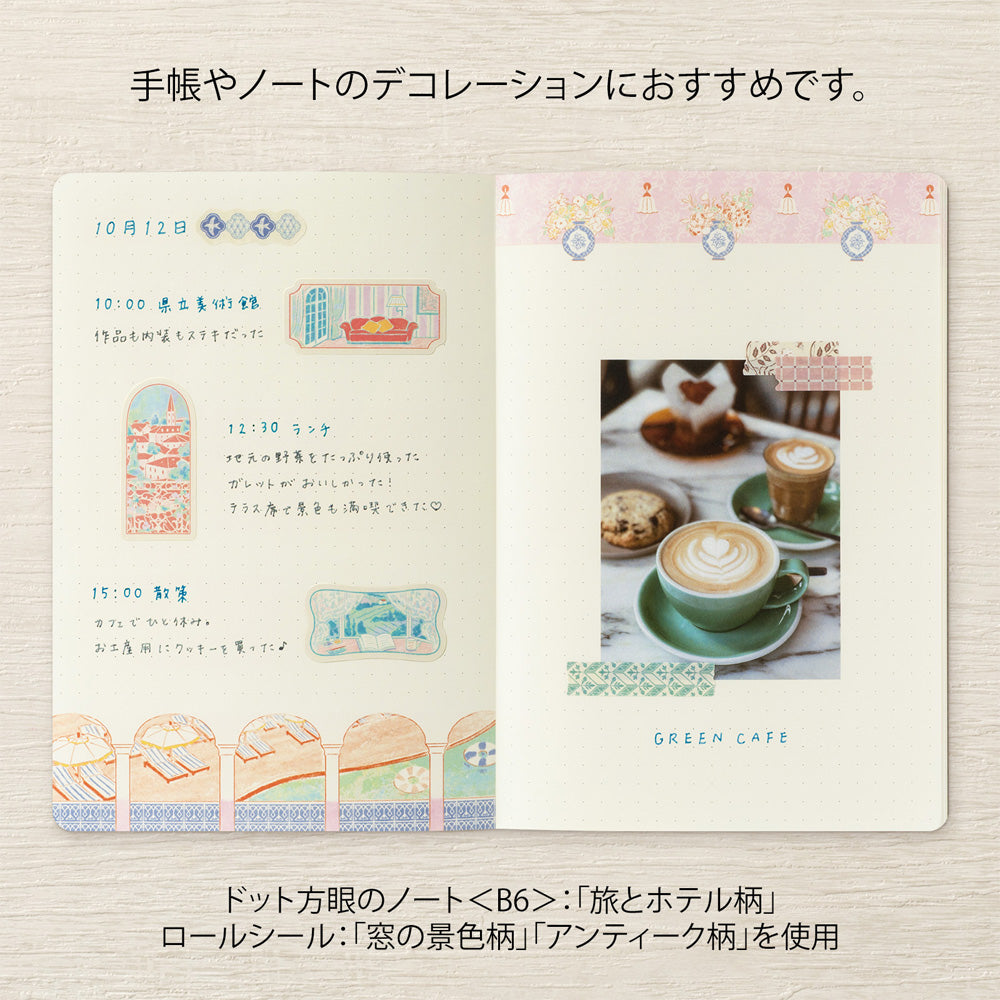 Roll Sticker Yuru Log - Antique
