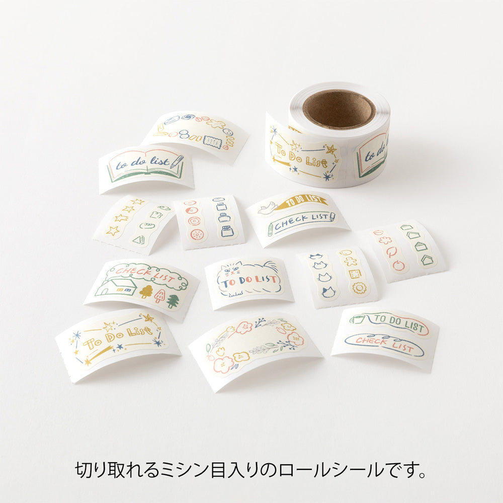 Roll Sticker Yuru Log - To Do List
