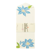 Enveloppes, Fleurs d'été bleu