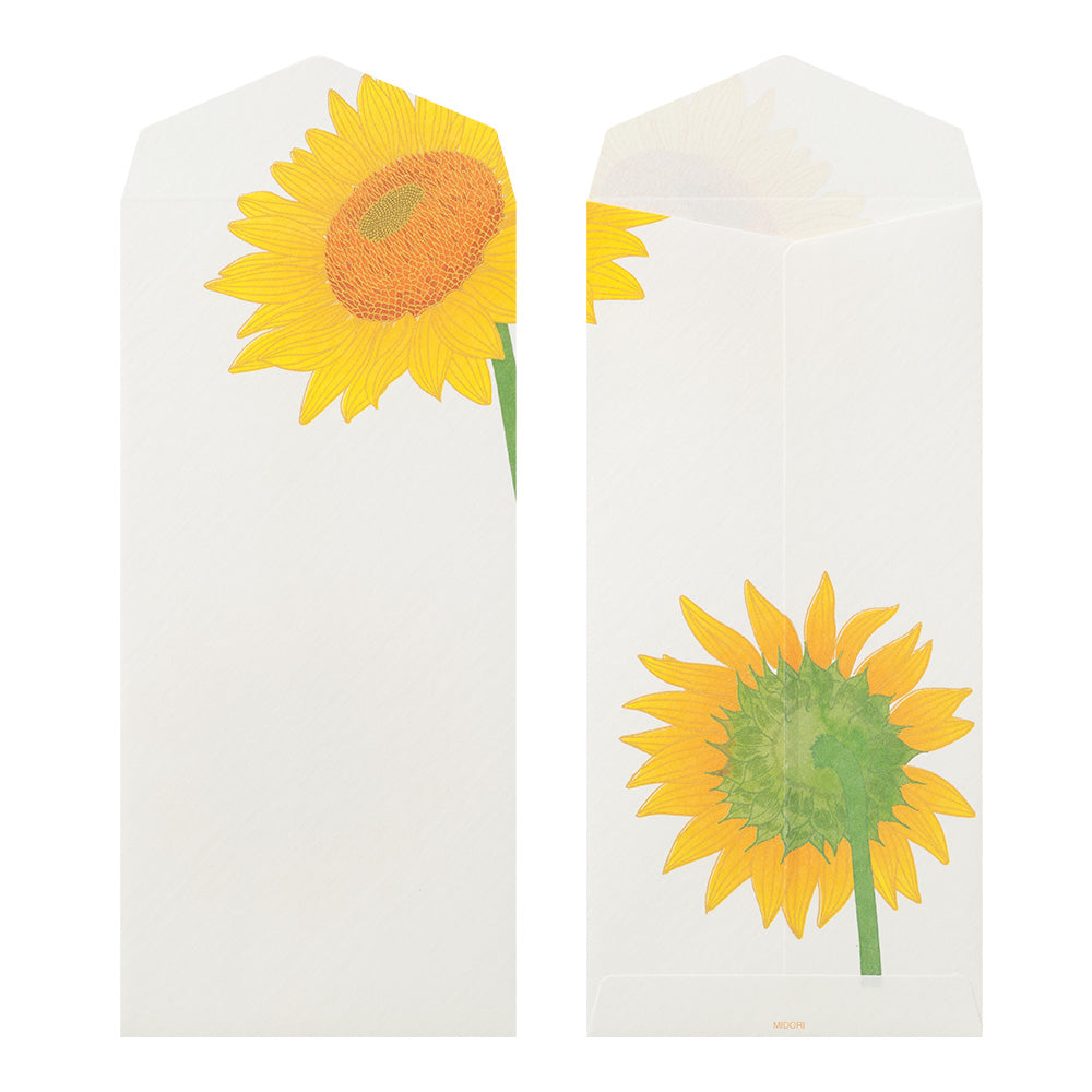 Enveloppes, Tournesols
