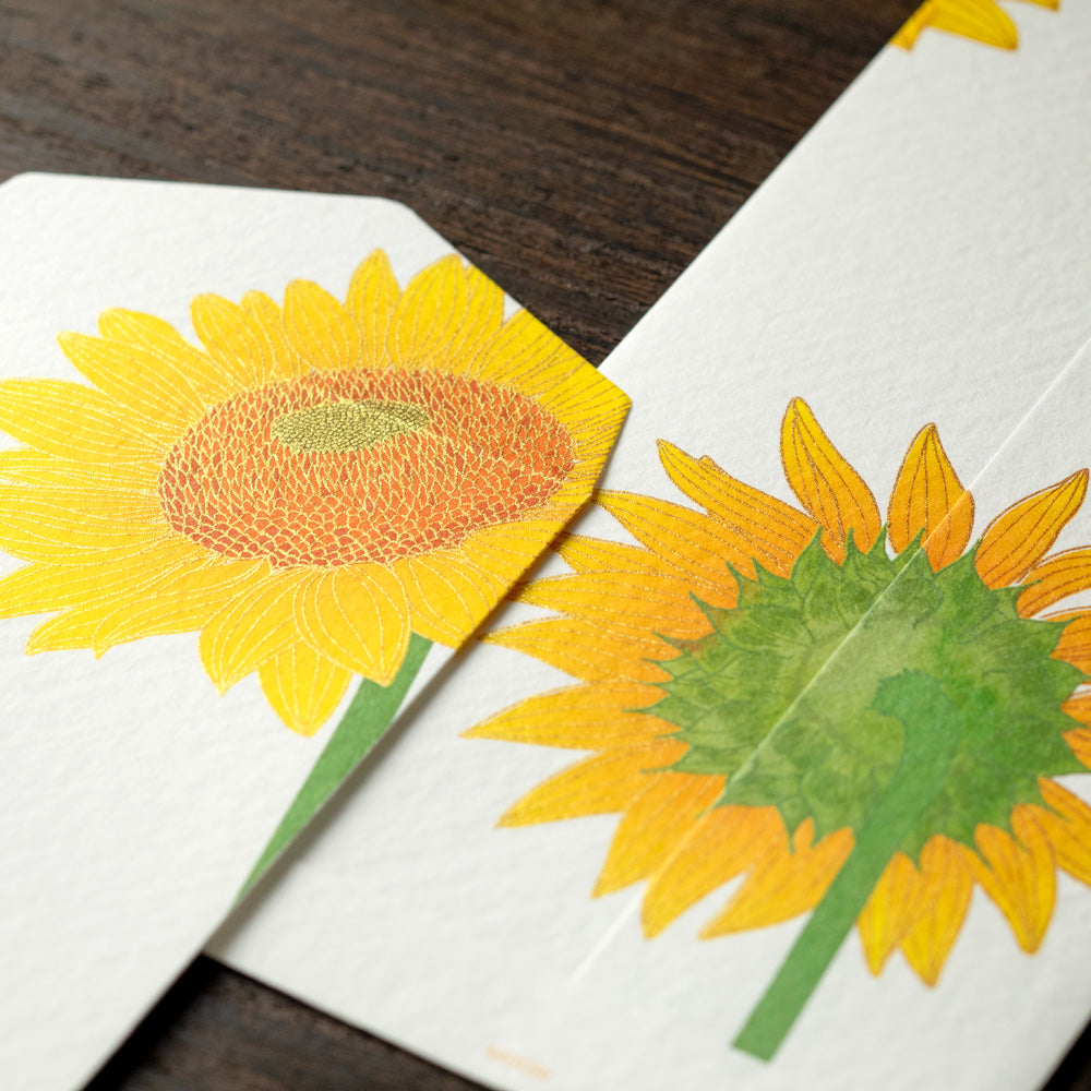 Enveloppes, Tournesols