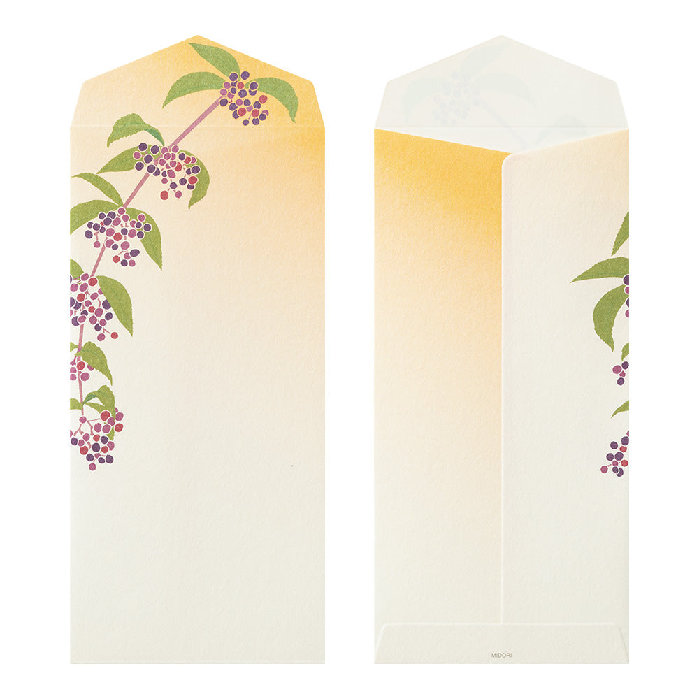 Enveloppes, Fleurs d'automne