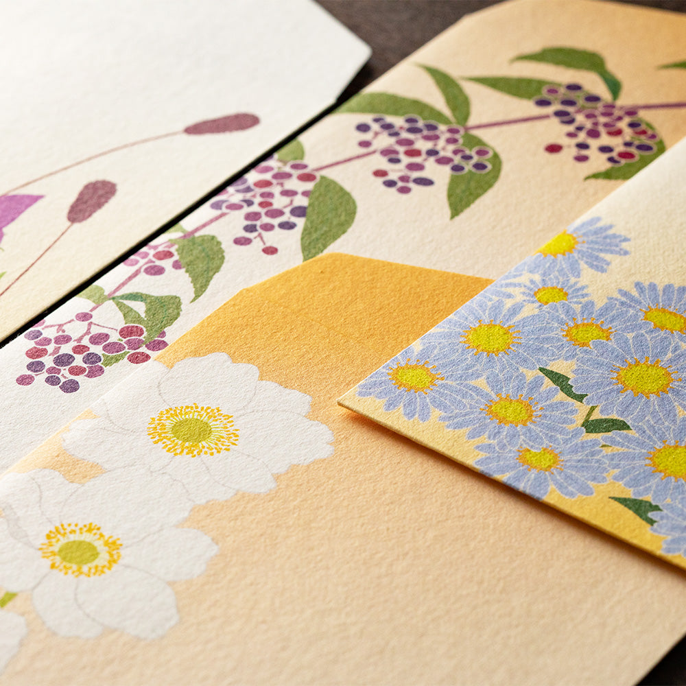 Enveloppes, Fleurs d'automne