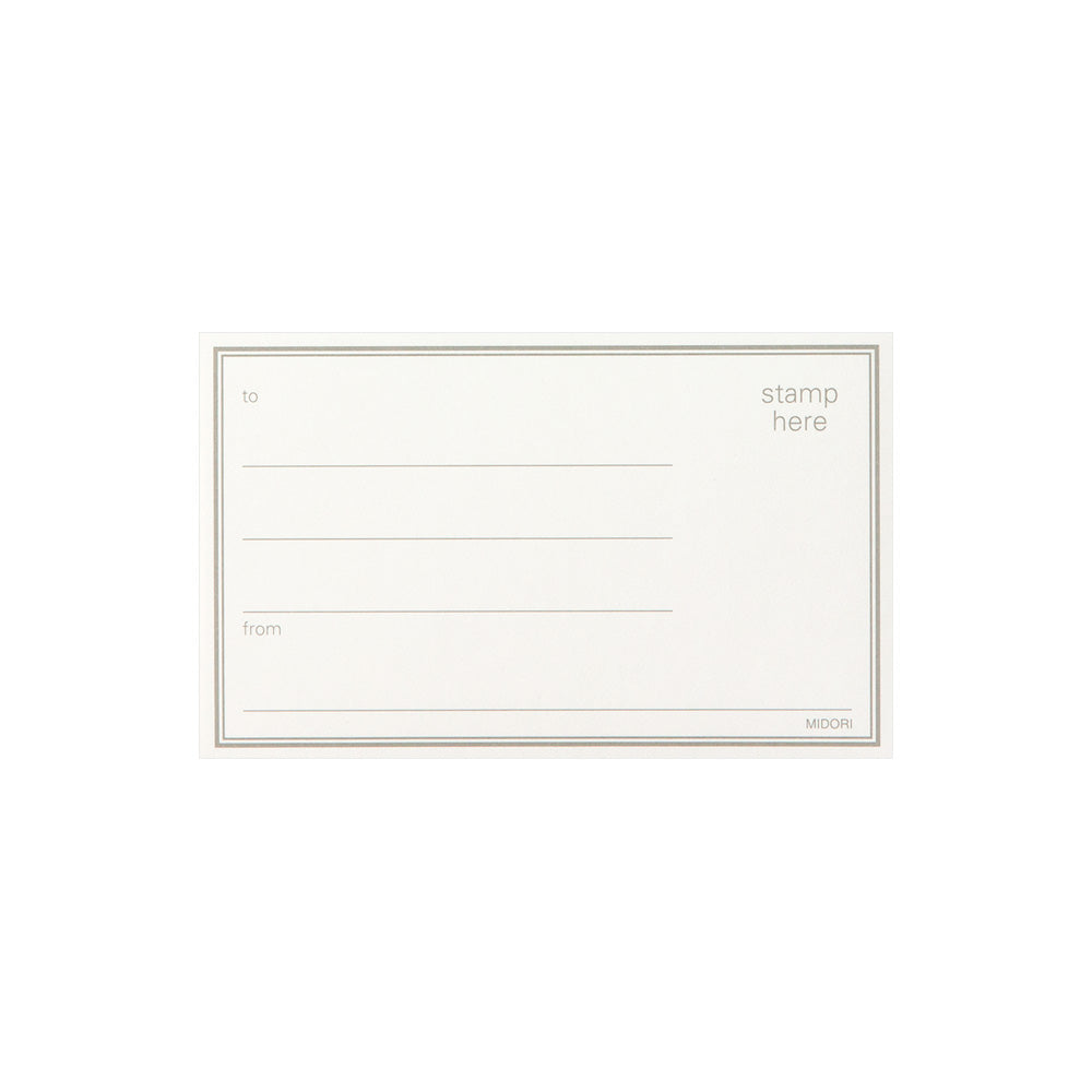 Letter Set 10 Enveloppes Noir