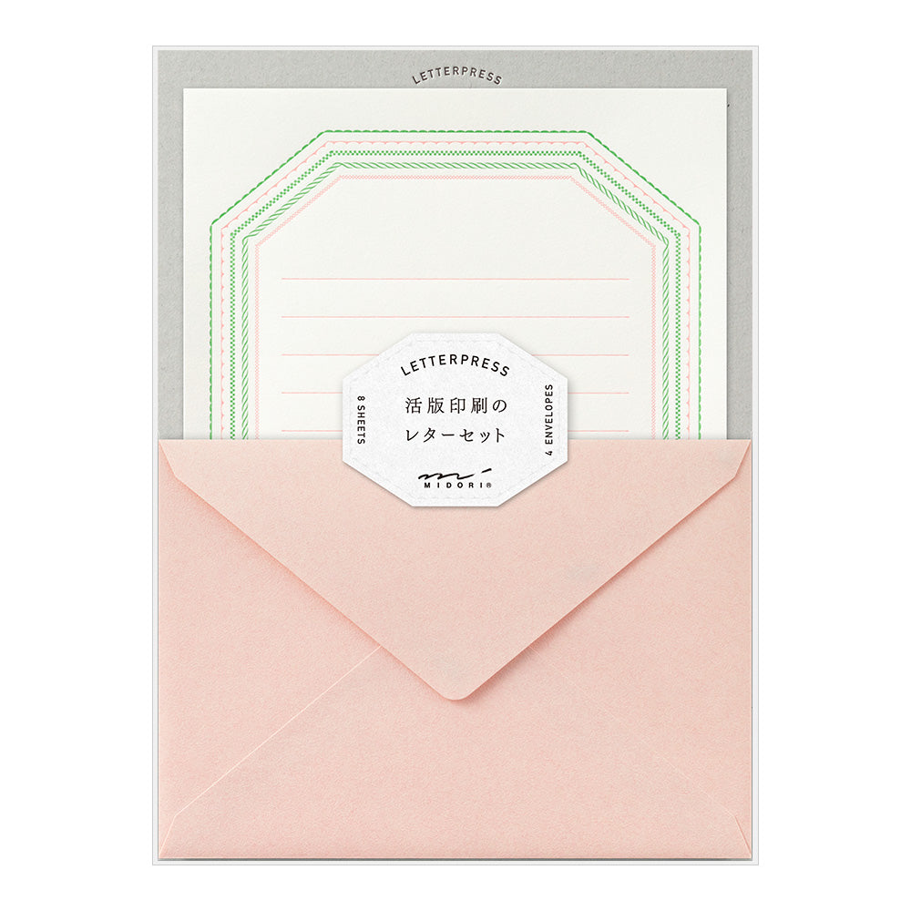 Letter Press, Cadre Rose