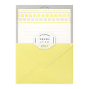 Letter Press, Fleurs Jaunes