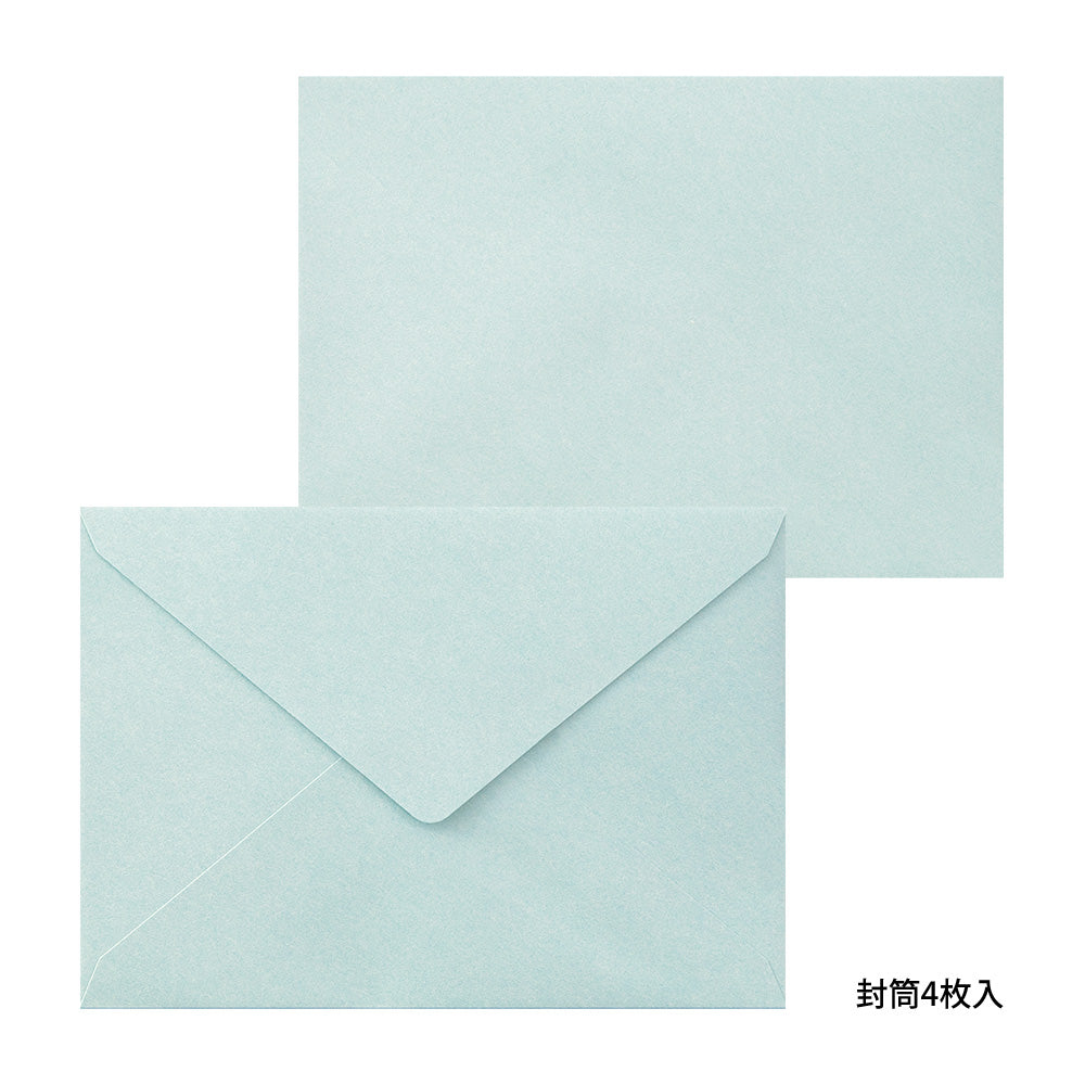 Letter Press, Cadre Fleuri bleu