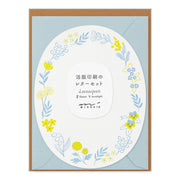 Letterpress, Couronne bleu
