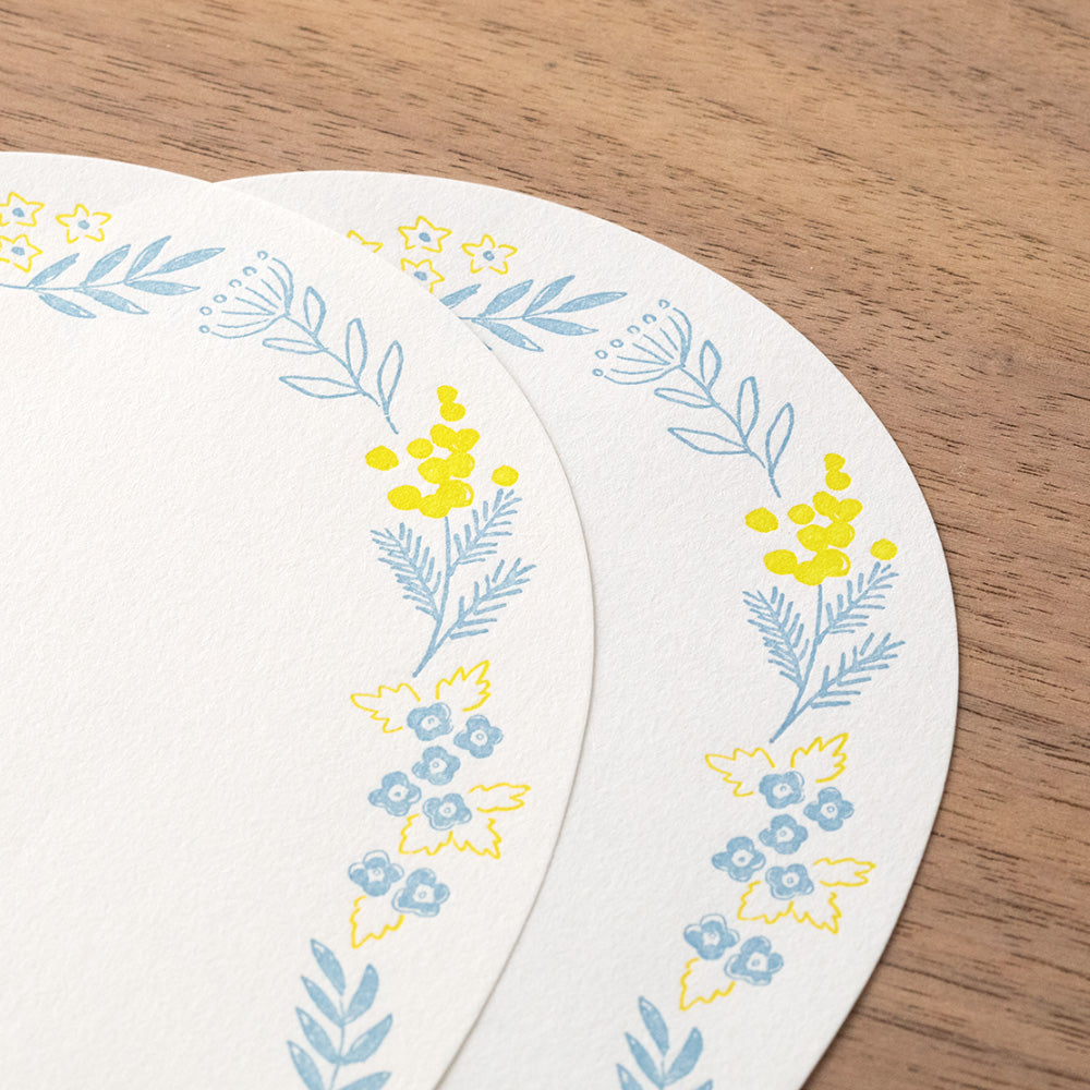 Letterpress, Couronne bleu