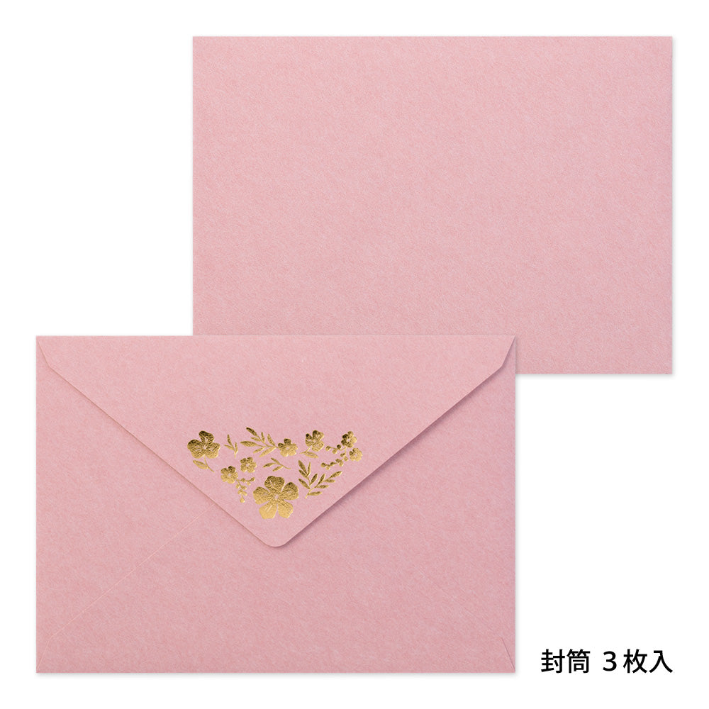 Set de Lettres et enveloppes Fleurs