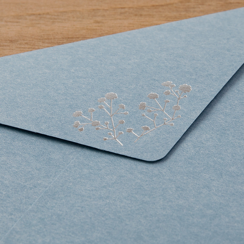 Set de Lettres et enveloppes Gypsophile