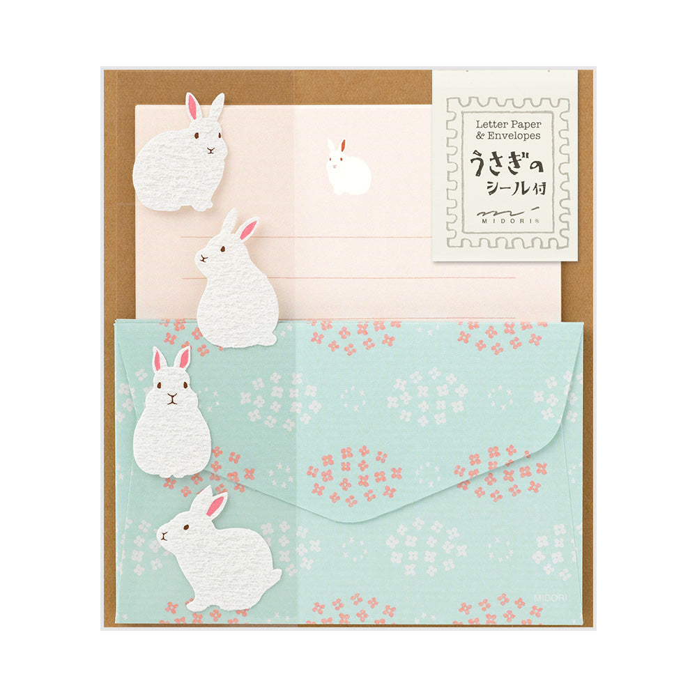 Mini Enveloppes / Papier à lettres, Lapin
