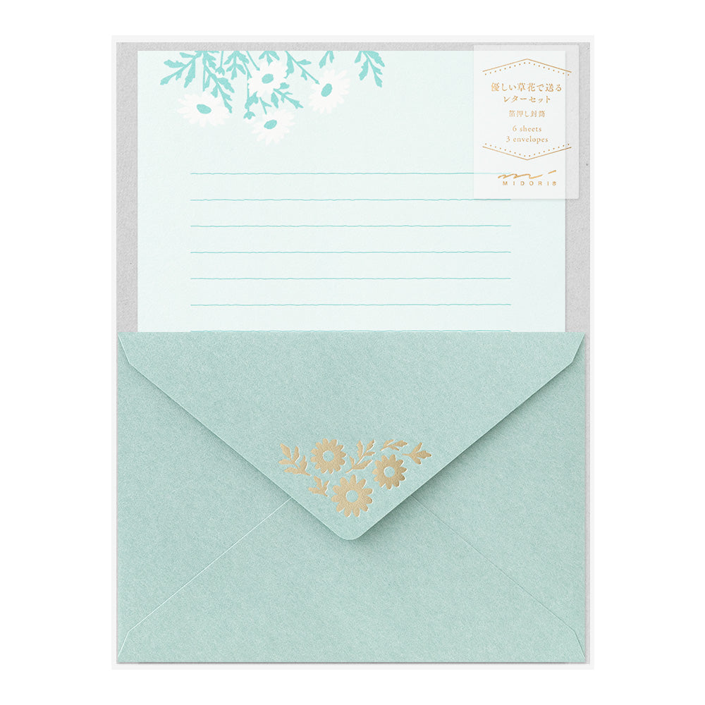 Set de Lettres et enveloppes Marguerite