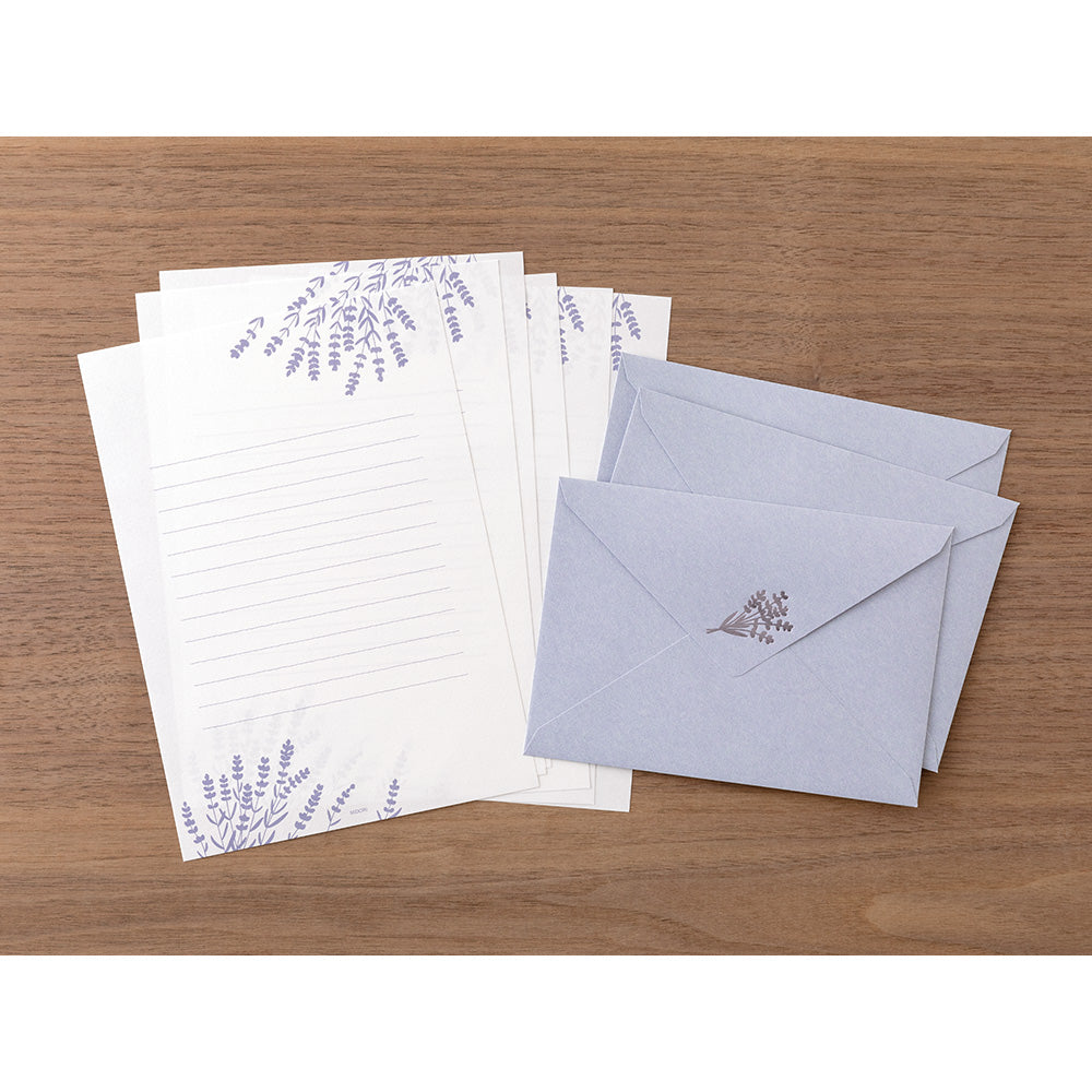 Set de Lettres et enveloppes Lavende