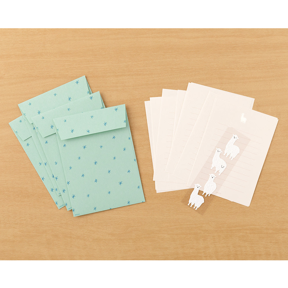 Enveloppes / Papier à lettres, Lama