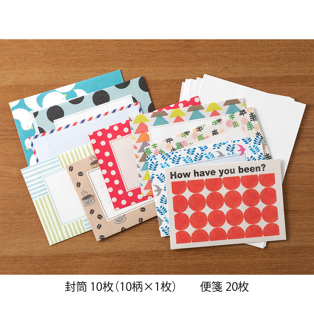 Pack Letter Set, Rouge