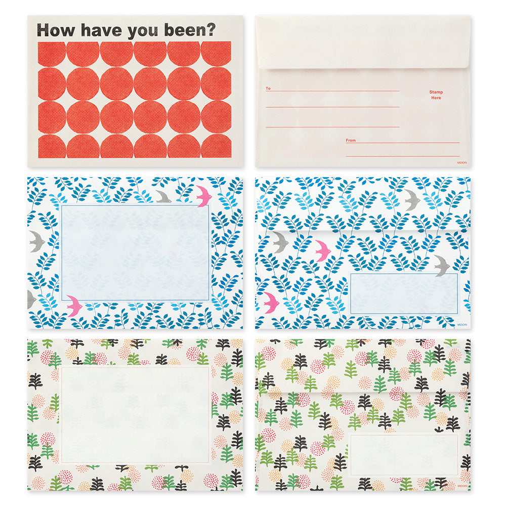 Pack Letter Set, Rouge