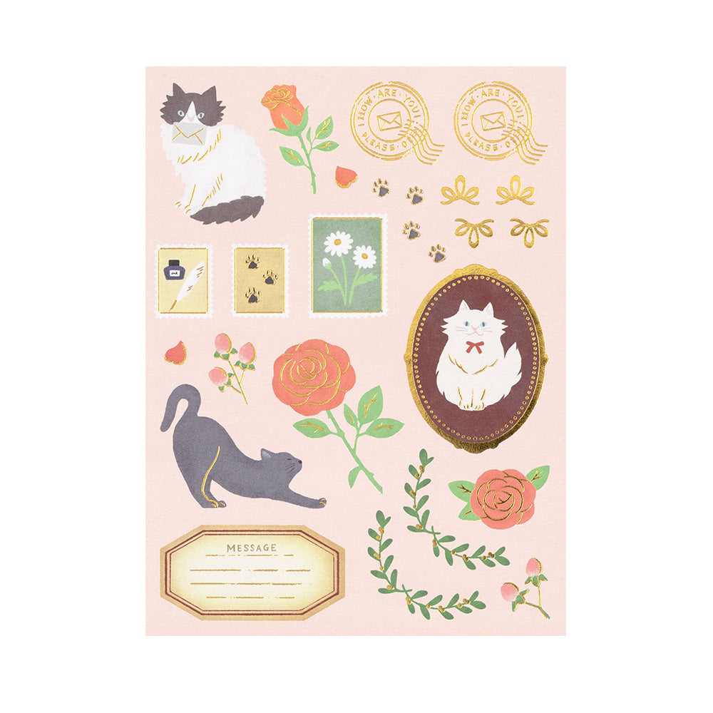 Set lettre Collage Chat