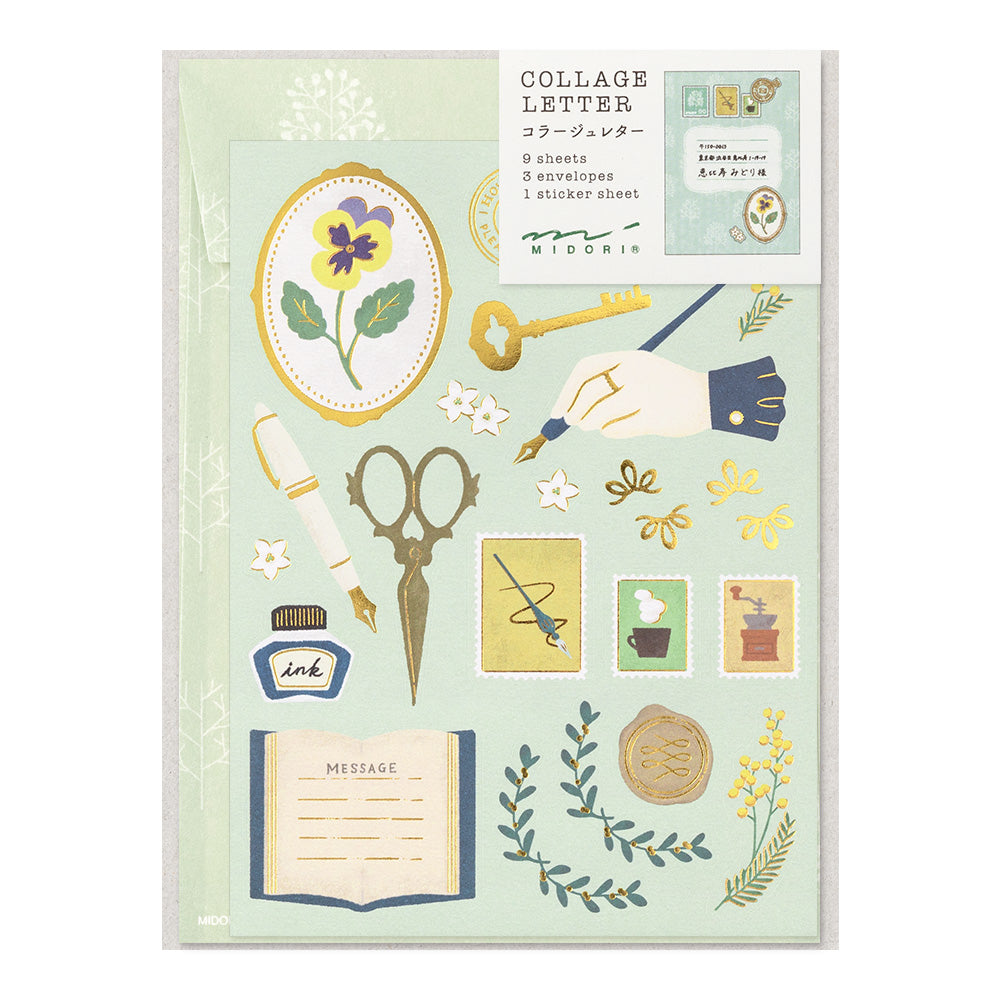 Set lettre Collage Papeterie