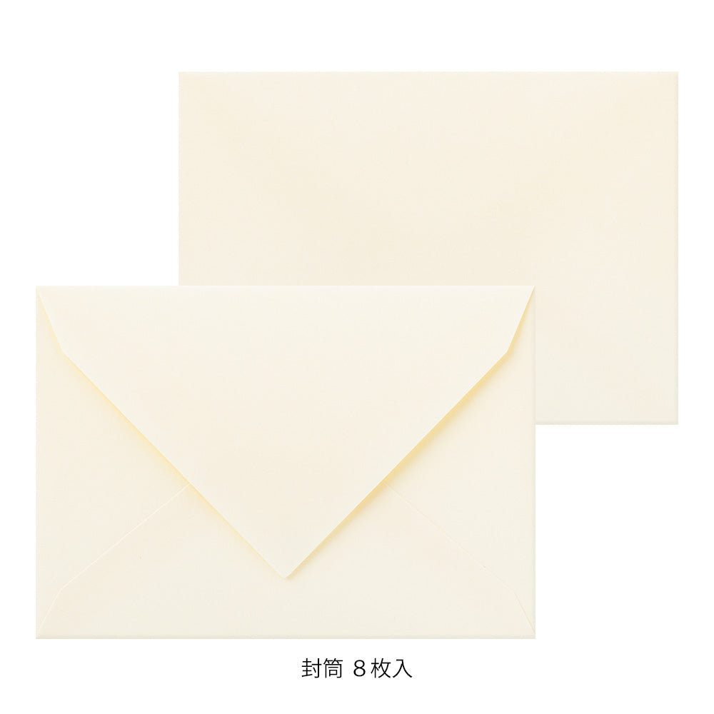 Letter Set Washi Hanairo Blanc