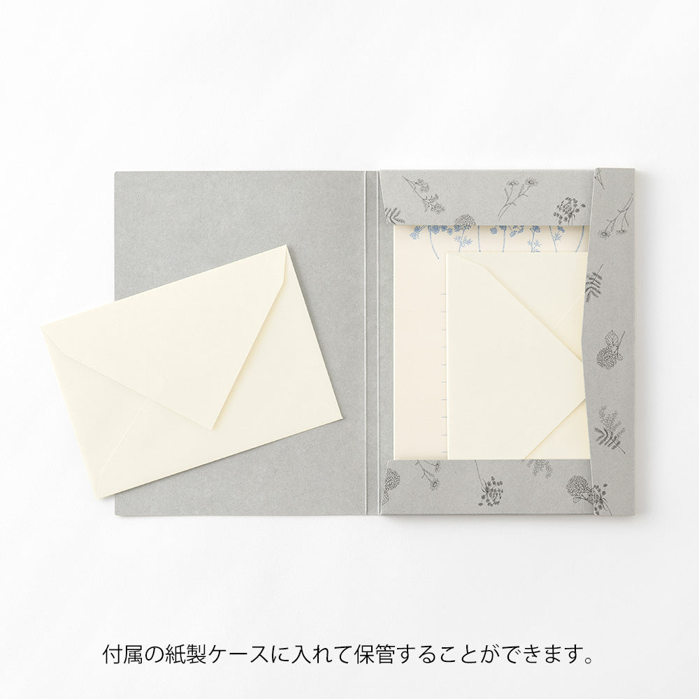 Letter Set Washi Hanairo Blanc