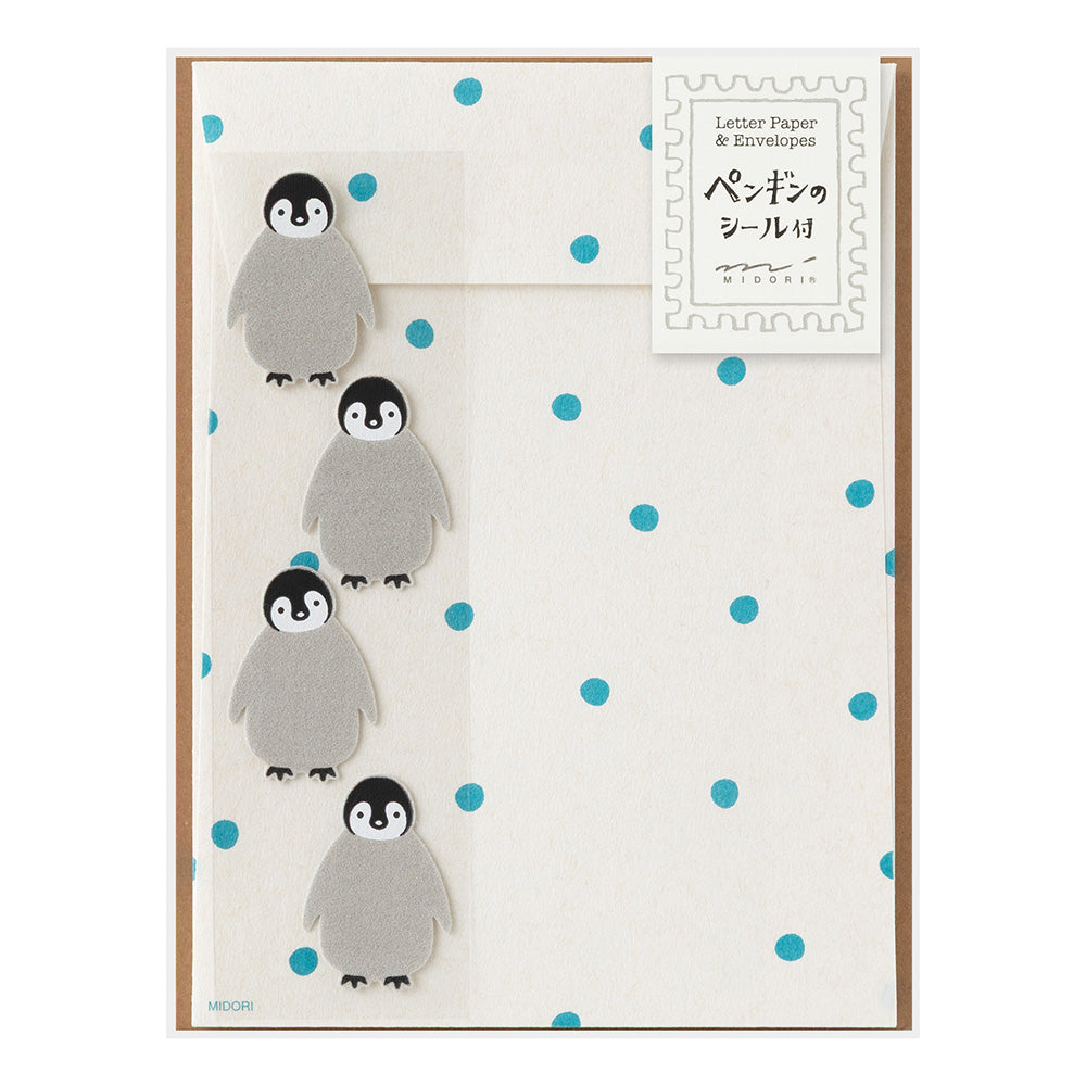 Enveloppes / Papier à lettres, Pingouin