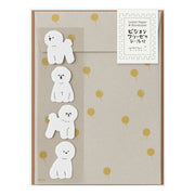 Enveloppes / Papier à lettres, Bichon frisé