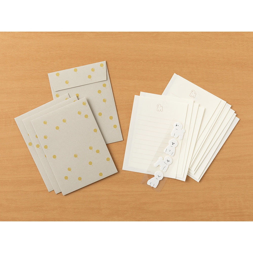 Enveloppes / Papier à lettres, Bichon frisé