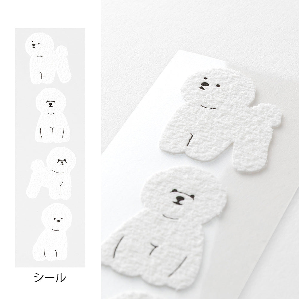 Enveloppes / Papier à lettres, Bichon frisé