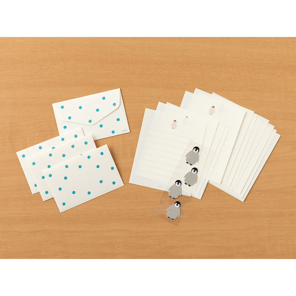 Mini Enveloppes / Papier à lettres, Pingouin