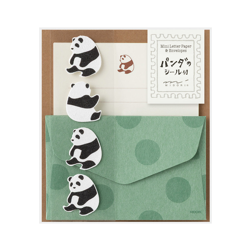Mini Enveloppes / Papier à lettres, Panda