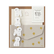 Mini Enveloppes / Papier à lettres, Bichon frisé
