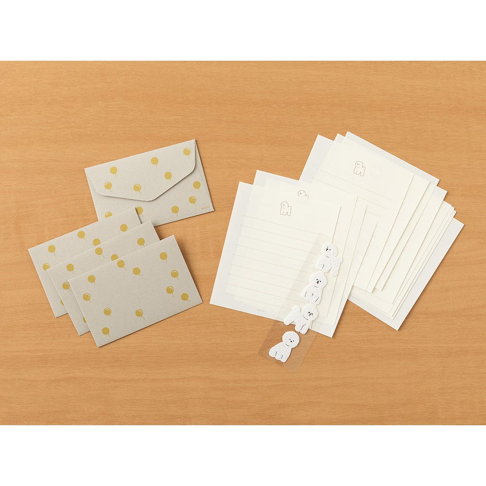 Mini Enveloppes / Papier à lettres, Bichon frisé