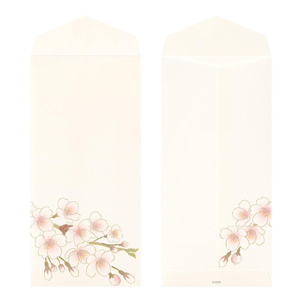 Enveloppes, Fleurs de cerisier à 4 motifs
