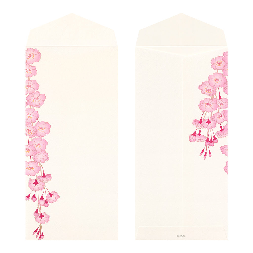 Enveloppes, Fleurs de cerisier à 4 motifs