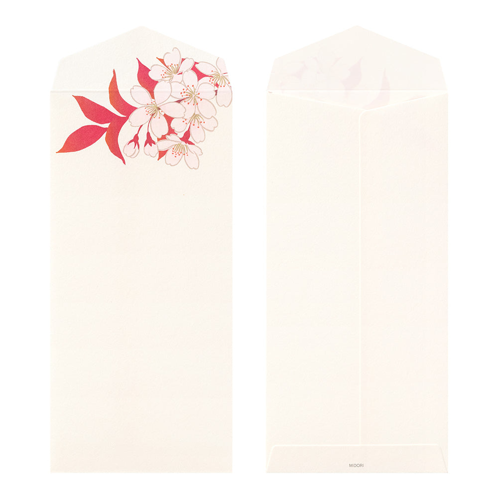 Enveloppes, Fleurs de cerisier à 4 motifs