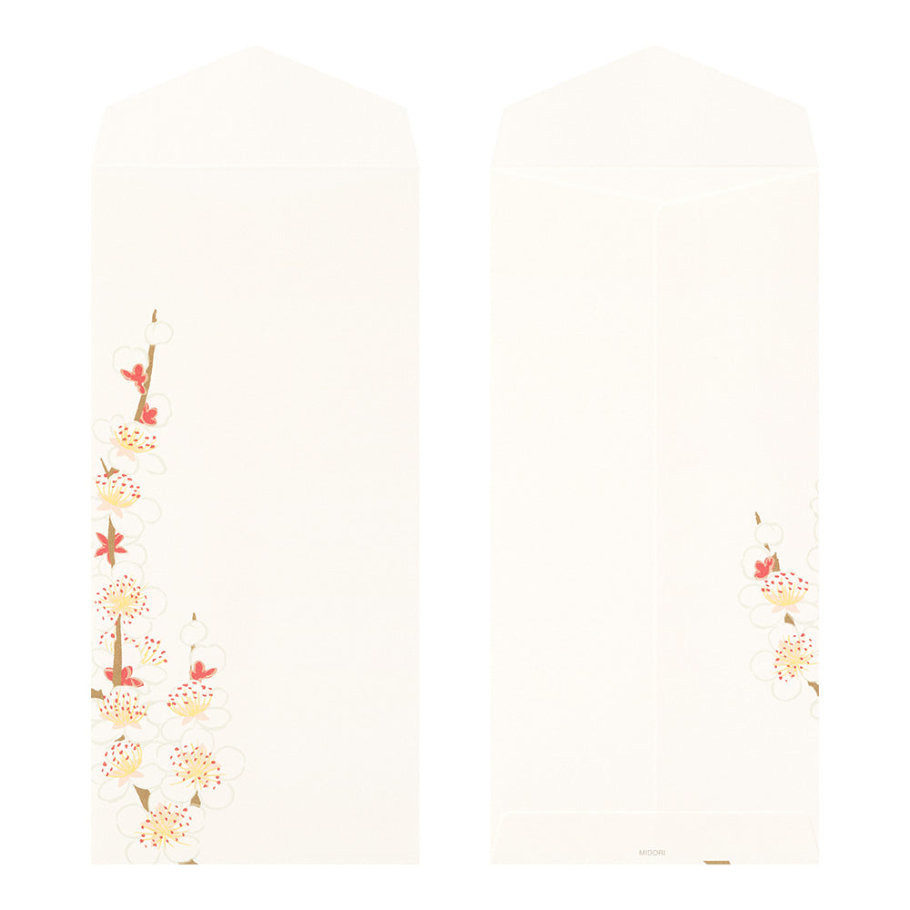 Enveloppe, Fleurs de Prunier