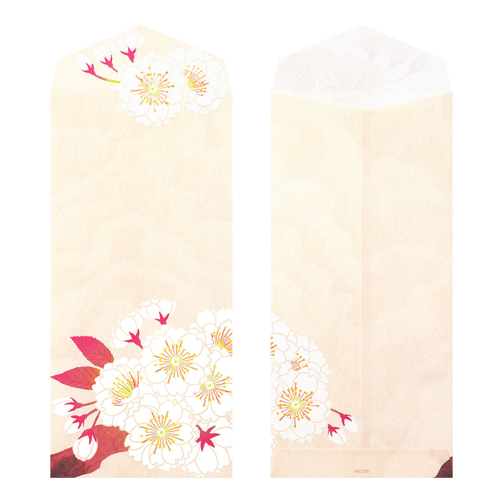 Enveloppes, Fleurs Cerisier