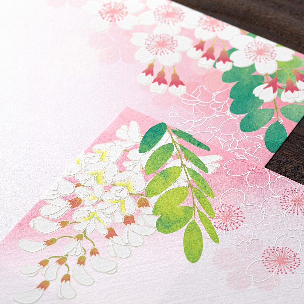 Papier à Lettres, Fleurs D'acacia