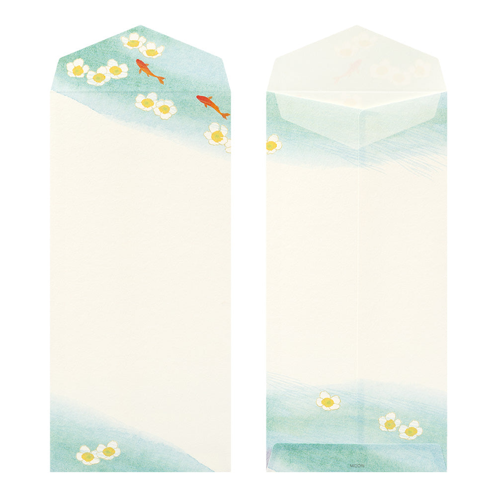 Enveloppe, Bord de l'eau
