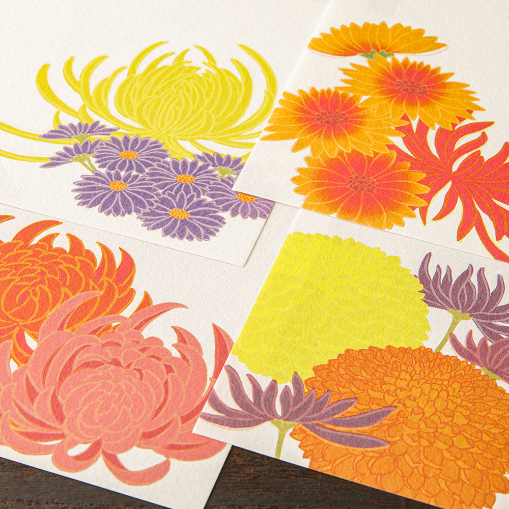 Papier à Lettres, chrysanthème