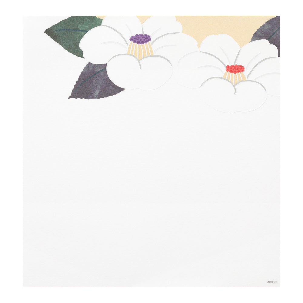 Papier à Lettres, Camélia Blanc