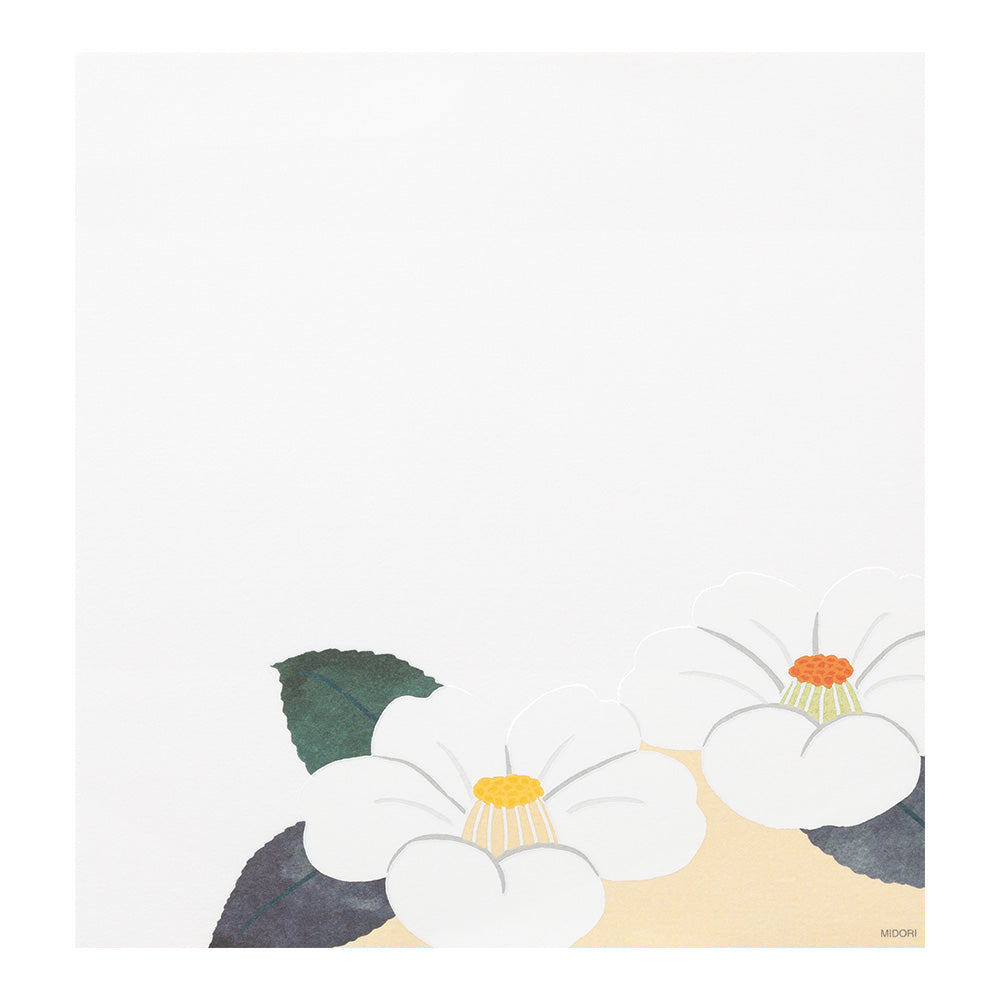 Papier à Lettres, Camélia Blanc
