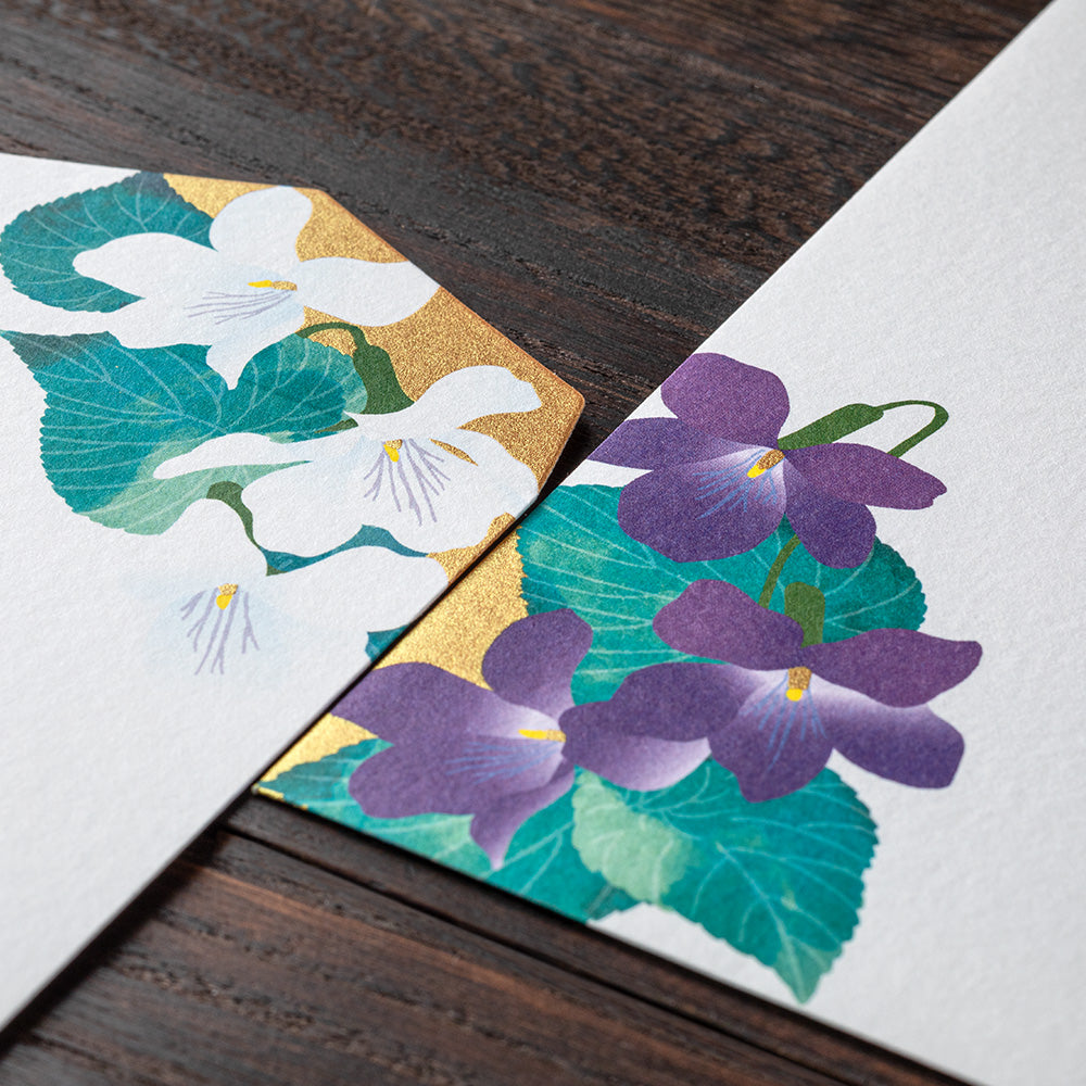 Enveloppes, Violettes