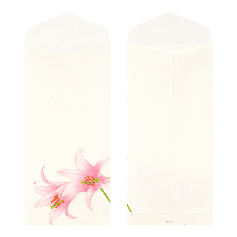 Enveloppes, Fleurs d'été à 4 motifs