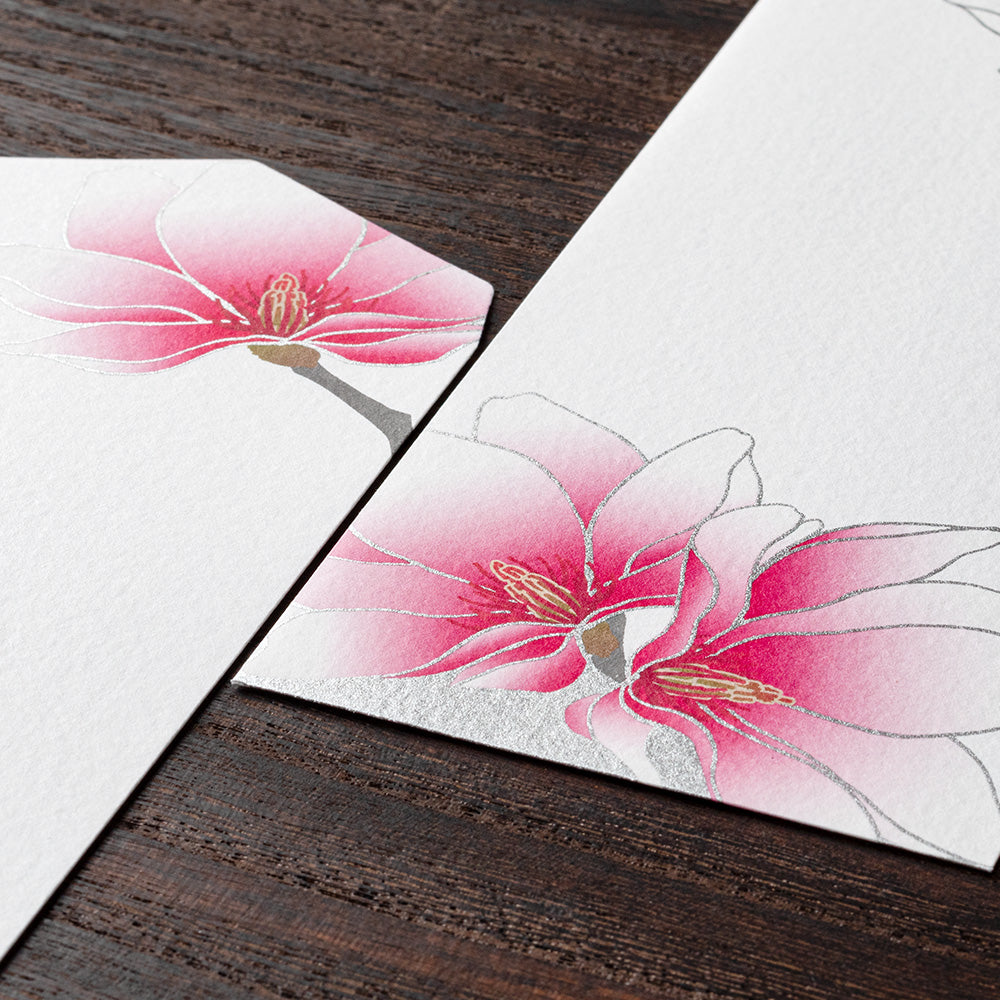 Enveloppe, Magnolia Rose