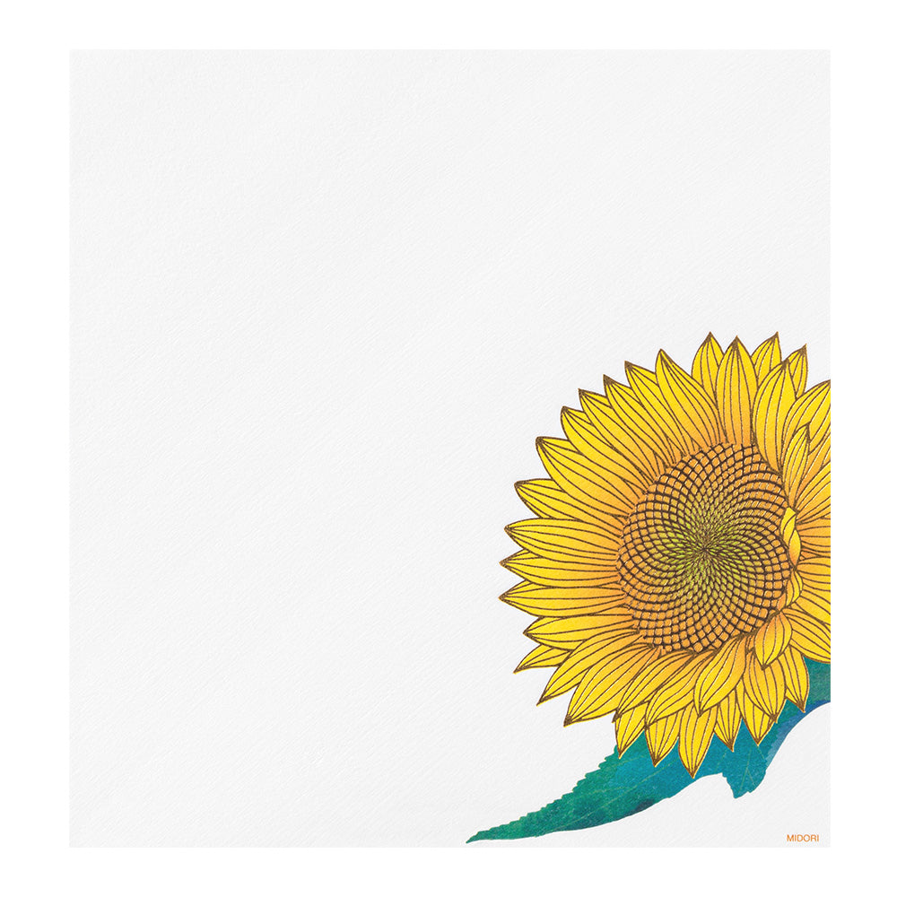 Papier à Lettres, Tournesols